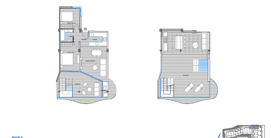 Penthouse, Carvajal, Benalmadena, Spanien